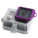 Aluminum Lanyard Ring Lens Mount with Screw Driver for GoPro HERO4 / 3+(Purple)