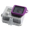 Aluminum Lanyard Ring Lens Mount with Screw Driver for GoPro HERO4 / 3+(Purple)