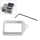 Aluminum Lanyard Ring Lens Mount with Screw Driver for GoPro HERO4 / 3+(Silver)