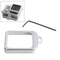 Aluminum Lanyard Ring Lens Mount with Screw Driver for GoPro HERO4 / 3+(Silver)