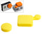 TMC Bare Body Lens Cap + Housing Lens Cap for GoPro HERO4 /3+(Yellow)