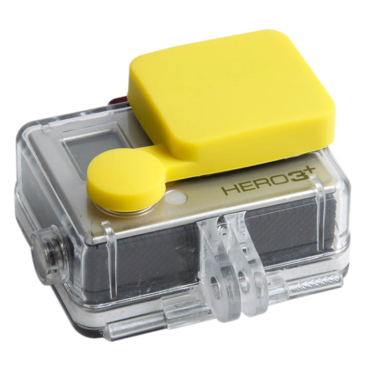 TMC Bare Body Lens Cap + Housing Lens Cap for GoPro HERO4 /3+(Yellow)