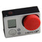 TMC Round Silicone Len Cap for GoPro HERO4 /3+(Red)