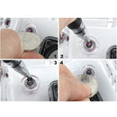 3 PCS TMC Aluminum Anodized Color Button Set for GoPro Hero 3+(Blue)