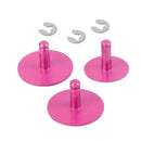 3 PCS TMC Aluminum Anodized Color Button Set for GoPro Hero 3+(Magenta)