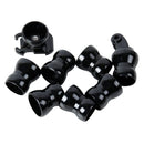 TMC HR127V2 7 Joint 360 Degrees Rotation Adjustable Neck for GoPro HERO10 Black / HERO9 Black / HERO8 Black /7 /6 /5 /5 Session /4 Session /4 /3+ /3 /2 /1, DJI Osmo Action, Xiaoyi and Other Action Cameras Flex Clamp Mount V2