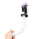TMC HR127 7 Joint 360 Degrees Rotation Adjustable Neck for GoPro HERO10 Black / HERO9 Black / HERO8 Black /7 /6 /5 /5 Session /4 Session /4 /3+ /3 /2 /1, DJI Osmo Action, Xiaoyi and Other Action Cameras(White)