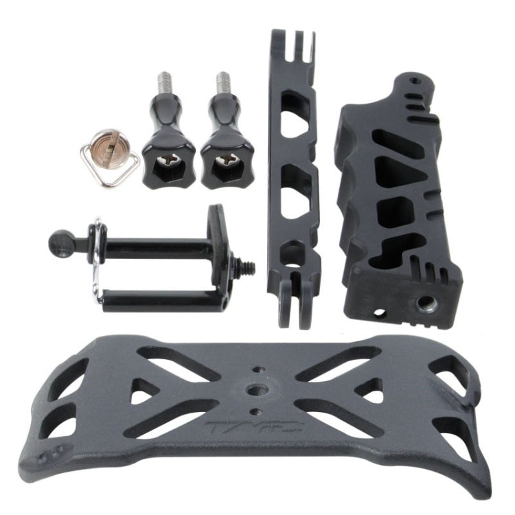 TMC HR167 Grip + Extender Set for GoPro HERO9 Black / HERO8 Black / HERO7 /6 /5 /5 Session /4 Session /4 /3+ /3 /2 /1, Insta360 ONE R, DJI Osmo Action and Other Action Cameras(Black)