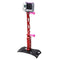 TMC HR167 Grip + Extender Set for GoPro HERO9 Black / HERO8 Black / HERO7 /6 /5 /5 Session /4 Session /4 /3+ /3 /2 /1, Insta360 ONE R, DJI Osmo Action and Other Action Cameras(Red)