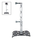 TMC HR167 Grip + Extender Set for GoPro HERO9 Black / HERO8 Black / HERO7 /6 /5 /5 Session /4 Session /4 /3+ /3 /2 /1, Insta360 ONE R, DJI Osmo Action and Other Action Cameras(Silver)