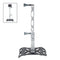 TMC HR167 Grip + Extender Set for GoPro HERO9 Black / HERO8 Black / HERO7 /6 /5 /5 Session /4 Session /4 /3+ /3 /2 /1, Insta360 ONE R, DJI Osmo Action and Other Action Cameras(Silver)