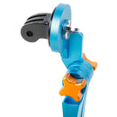 TMC HR209 Foldable Pocket Stabilizer Grip Mount Monopod for GoPro HERO9 Black / HERO8 Black / HERO7 /6 /5 /5 Session /4 Session /4 /3+ /3 /2 /1, Insta360 ONE R, DJI Osmo Action and Other Action Camera(Blue)