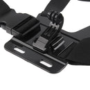 ST-145 4 in 1 Chest Strap (Type B) + Head Strap (Type B) + J-shaped Bracket + Thumb Screw for GoPro HERO10 Black / HERO9 Black / HERO8 Black / NEW HERO / HERO7 /6/ 5 /5 Session /4 /3+ /3 /2 /1(Black)