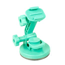 TMC Car Suction Cup Mount + Tripod Adapter + Handle Screw for GoPro HERO10 Black / HERO9 Black / HERO8 Black /7 /6 /5 /5 Session /4 Session /4 /3+ /3 /2 /1, DJI Osmo Action, Xiaoyi and Other Action Cameras(Green)