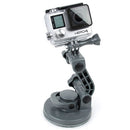TMC Car Suction Cup Mount + Tripod Adapter + Handle Screw for GoPro HERO10 Black / HERO9 Black / HERO8 Black /7 /6 /5 /5 Session /4 Session /4 /3+ /3 /2 /1, DJI Osmo Action, Xiaoyi and Other Action Cameras(Grey)