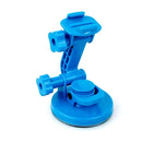 TMC Car Suction Cup Mount + Tripod Adapter + Handle Screw for GoPro HERO10 Black / HERO9 Black / HERO8 Black /7 /6 /5 /5 Session /4 Session /4 /3+ /3 /2 /1, DJI Osmo Action, Xiaoyi and Other Action Cameras(Blue)