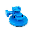 TMC Car Suction Cup Mount + Tripod Adapter + Handle Screw for GoPro HERO10 Black / HERO9 Black / HERO8 Black /7 /6 /5 /5 Session /4 Session /4 /3+ /3 /2 /1, DJI Osmo Action, Xiaoyi and Other Action Cameras(Blue)