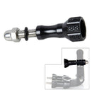TMC Aluminum Thumb Knob Stainless Bolt Screw for GoPro HERO10 Black / HERO9 Black / HERO8 Black / HERO7 /6 /5 /5 Session /4 Session /4 /3+ /3 /2 /1 and Other Action Cameras, Length: 5.8cm(Black)
