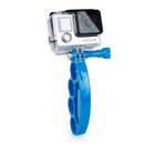 TMC HR239 Knuckles Fingers Grip with Thumb Screw for GoPro HERO9 Black / HERO8 Black / HERO7 /6 /5 /5 Session /4 Session /4 /3+ /3 /2 /1, Insta360 ONE R, DJI Osmo Action and Other Action Cameras(Blue)