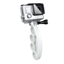 TMC HR239 Knuckles Fingers Grip with Thumb Screw for GoPro HERO9 Black / HERO8 Black / HERO7 /6 /5 /5 Session /4 Session /4 /3+ /3 /2 /1, Insta360 ONE R, DJI Osmo Action and Other Action Cameras(White)