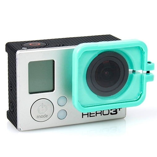 TMC Lens Anti-exposure Protective Hood for GoPro HERO4 /3+(Green)