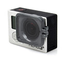 TMC Lens Anti-exposure Protective Hood for GoPro HERO4 /3+(Grey)
