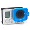 TMC Lens Anti-exposure Protective Hood for GoPro HERO4 /3+(Blue)