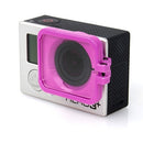 TMC Lens Anti-exposure Protective Hood for GoPro HERO4 /3+(Purple)
