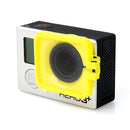 TMC Lens Anti-exposure Protective Hood for GoPro HERO4 /3+(Yellow)