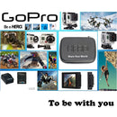 Shockproof Waterproof Portable Travel Case for GoPro HERO10 Black / HERO9 Black / HERO8 Black /7 /6 /5 /4 Session /4 /3+ /3 /2 /1, Puluz U6000 and other Sport Cameras Accessories, Size: 22cm x 16cm x 7cm