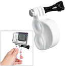TMC HR273 Gen2 Fingers Grip with Thumb Screw for GoPro HERO9 Black / HERO8 Black / HERO7 /6 /5 /5 Session /4 Session /4 /3+ /3 /2 /1, Insta360 ONE R, DJI Osmo Action and Other Action Cameras(White)