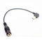 Elbow 10 Pin Mini USB to 3.5mm Mic Adapter Cable for GoPro HERO4 /3+ /3, Length: 16.5cm