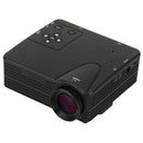 H80 Mini 80 lumens 640 x 480 HD Multimedia LED Projector(Black)
