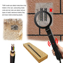 TS-80 Portable Folding Hand-Held Security Metal Detector Scanner(Black)