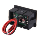 V33D 2 Wires Blue Light Display Mini Digital Voltage Meter, Measure Voltage: DC 4.5-120V