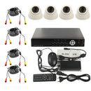 4-CH Embedded Digital Video Recorder Kit (1 / 4 Sharp CCD, 420TVL, 24 x IR LED, 6mm Lens, IR Distance: 25m, H.264 (8904AV 622QPIR+3223F)