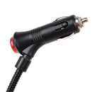 Mini Car Cigarette Lighter Powered 3-Blade Cooling Fan(Blue)
