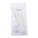 Flexible Mini Portable USB Powered 2-Blade USB Fan(White)