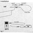 KST-900ST 2.4GHZ Wireless Music Headphone with Control Volume, Support FM Radio / AUX / MP3