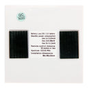 2 Ways Wireless Remote Control Light Touch Switch, Spectrum: 433.92MHz, Remote Control Distance: 30m(Black)
