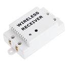 2 Ways Wireless Remote Control Light Touch Switch, Spectrum: 433.92MHz, Remote Control Distance: 30m(Black)