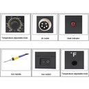 BEST BST-936E AC 220V Thermostatic Soldering Station Anti-static Electric Iron, China Plug(Black)