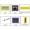 BEST BST-942 AC 220V LED Displayer Unleaded Thermostatic Soldering Station Anti-static Electric Iron