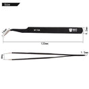 BEST BST-729 202 Stainless Steel Anti-static Curved Tip Tweezers