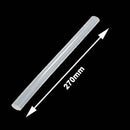 10x Practical Transparent White Hot Melt Glue Stick, Size: 270 x 11mm (10pcs in one packaging, the price is for 10pcs)