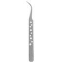 High-Hardness Anti-Magnetic Anti-Acid Steel Curved Tweezers