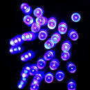 3m String Decoration Light, For Christmas Party, 30 LED, 2-Mode Flash, Battery Powered(Blue Light)