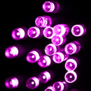 3m String Decoration Light, For Christmas Party, 30 LED, 2-Mode Flash, Battery Powered(Pink Light)