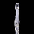 3m String Decoration Light, For Christmas Party, 30 LED, 2-Mode Flash, Battery Powered(Purple Light)