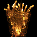 3m String Decoration Light, For Christmas Party, 30 LED, 2-Mode Flash, Battery Powered(Warm White)
